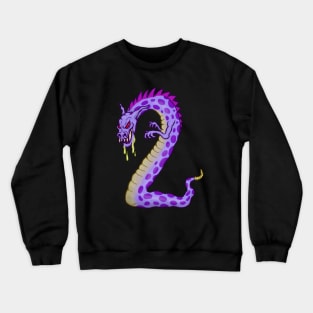 Two-shaped Dragon-wolf-snake-thing Crewneck Sweatshirt